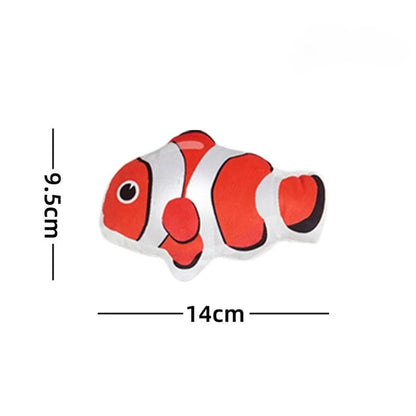 Moo - Cute Sea Life Plush Cat Toy