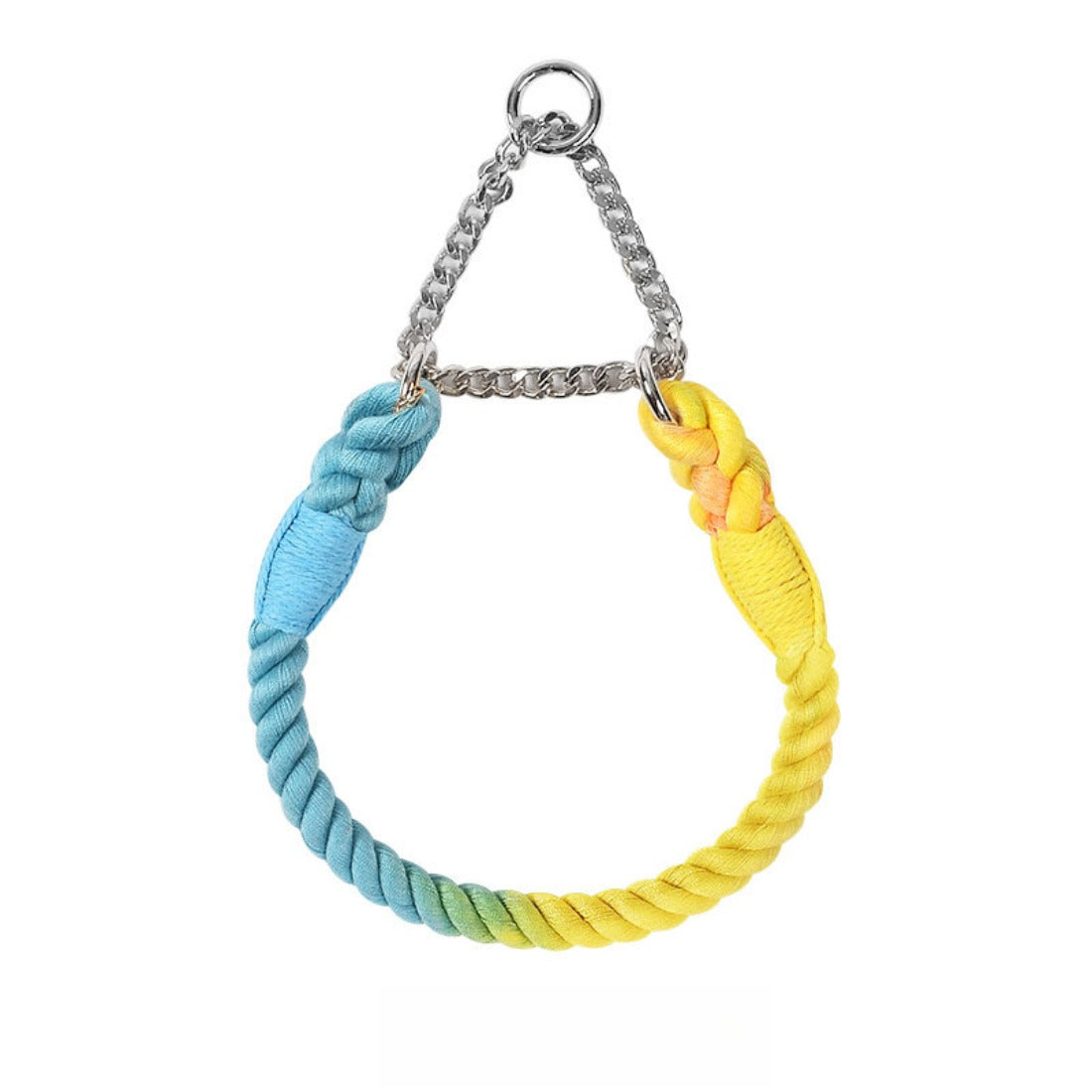 Loofie - Colorful Adjustable Collar with Chain for Medium and Large Dogs