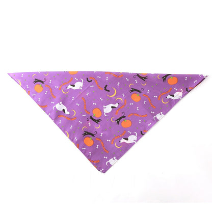Furbud - Holiday Print Pet Triangle Bandana