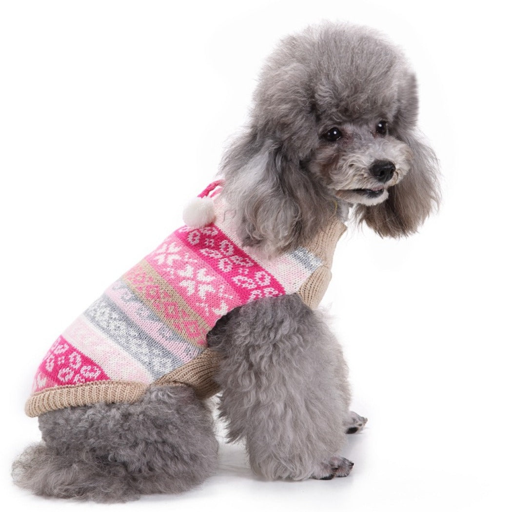 Ozzie – Nordic Knit Dog Sweater for Small and Medium Dogs