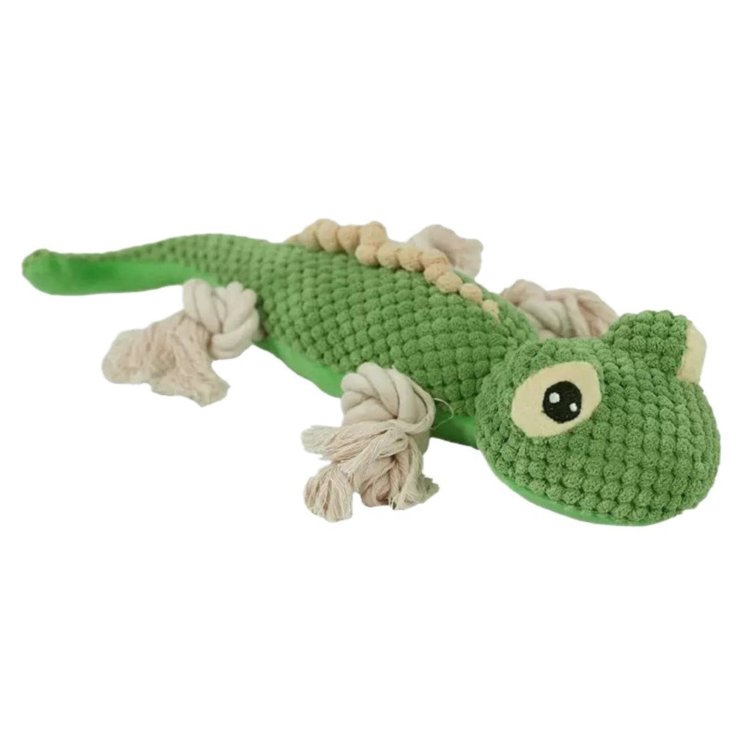Petkin - Elongated Animal Character Plush Dog Toy