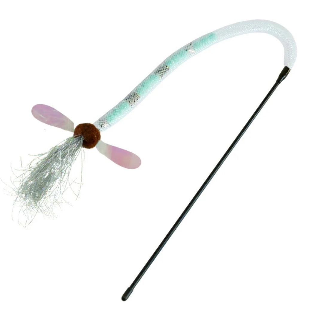 Petkin - Feather Bell Cat Teaser Wand