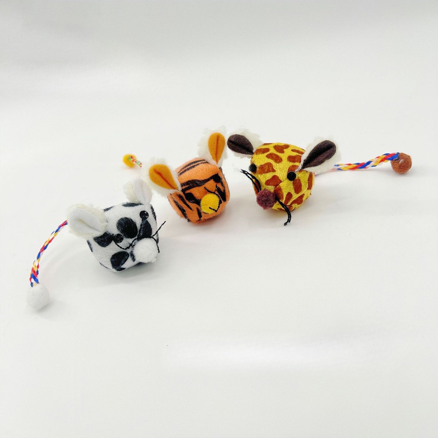 Moo - Animal-Themed Cat Toys 3pcs set