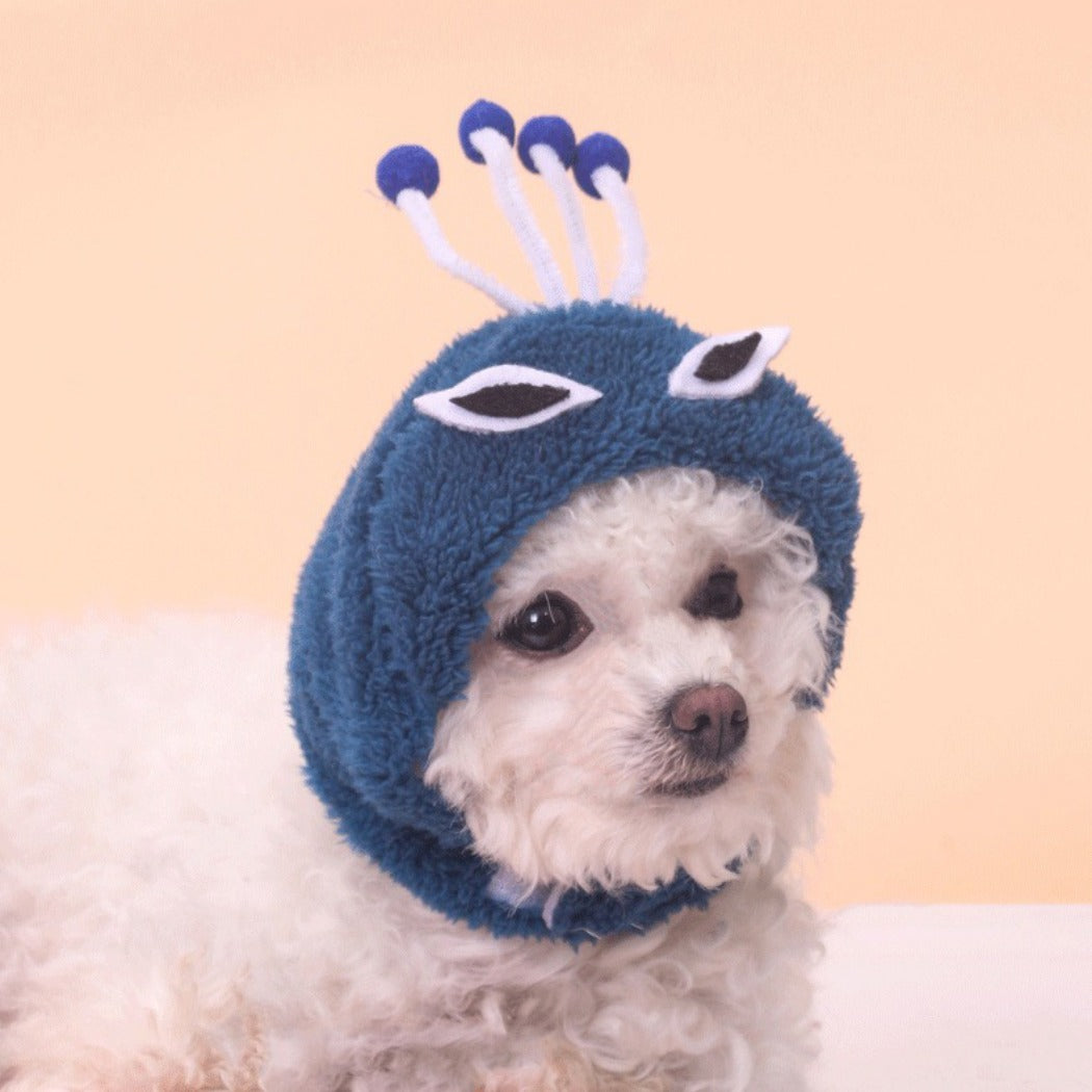 Ozzie - Peacock Costume Hat for Pets