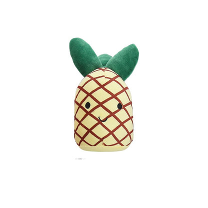 Petkin - Smiling Fruit & Veggie Plush Dog Toy