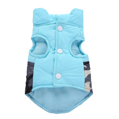 Ozzie - Blue Camouflage Dog Vest