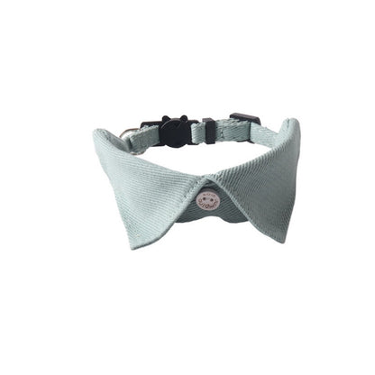 Mokka - Classic Shirt Collar Cat Collar – Adjustable Design with Breakaway Buckle