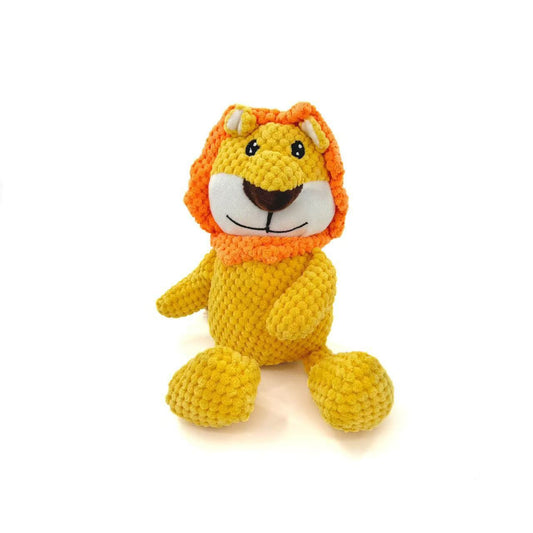 Petkin – Plush Lion Squeaky Dog Toy