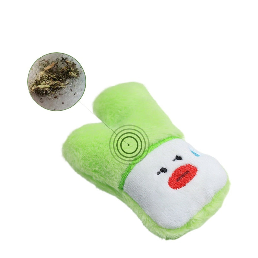 Moo - Cute Vegetable Plush Cat Toys