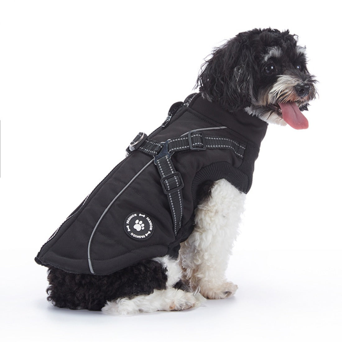 Ozzie - Reflective Strips Warm Winter Dog Jacket