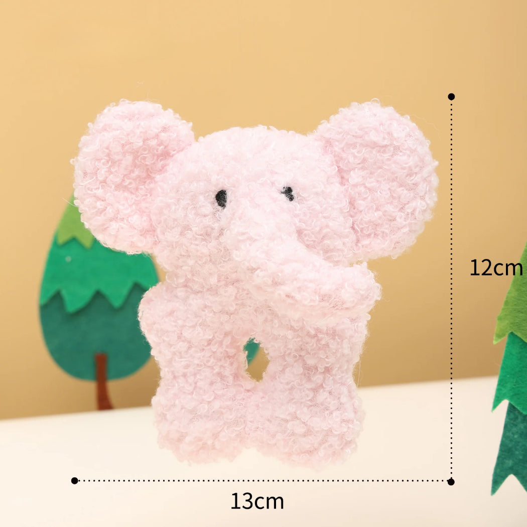 Petkin - Curly-Pile Animal Character Dog Toy