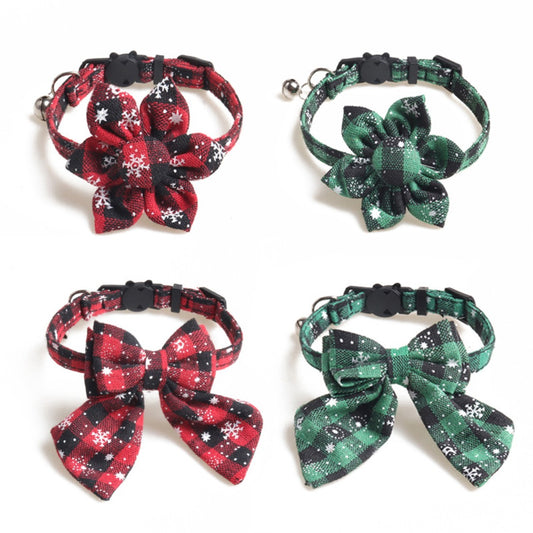 Christmoo - Christmas Plaid Pet Collar