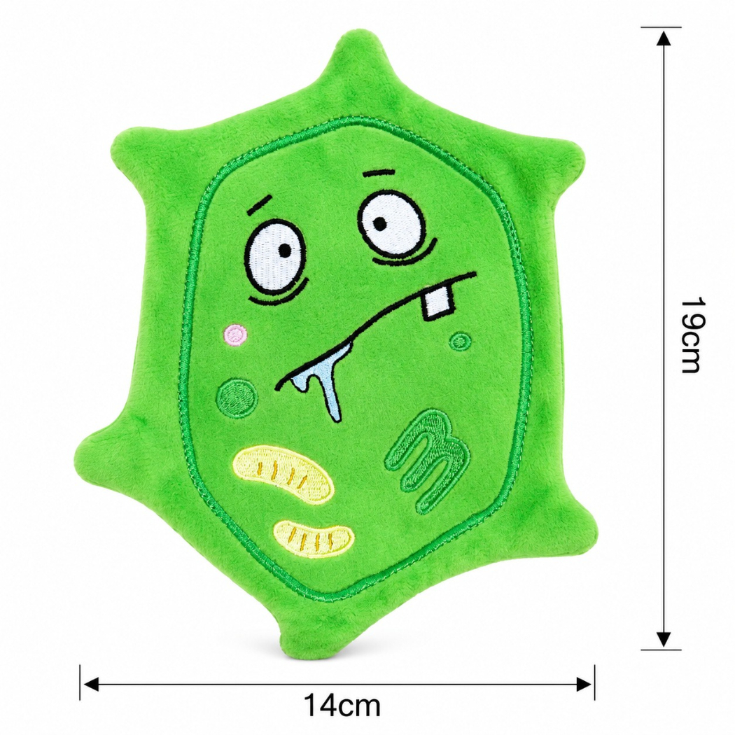 Petkin - Cartoon Character Face Fuzzy Plush Dog Toy