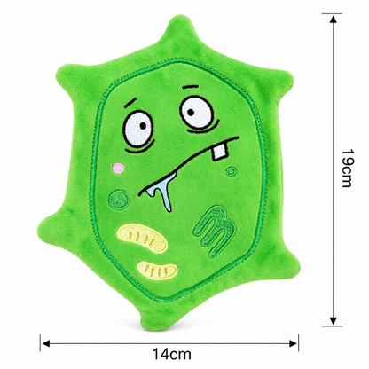 Petkin - Cartoon Character Face Fuzzy Plush Dog Toy