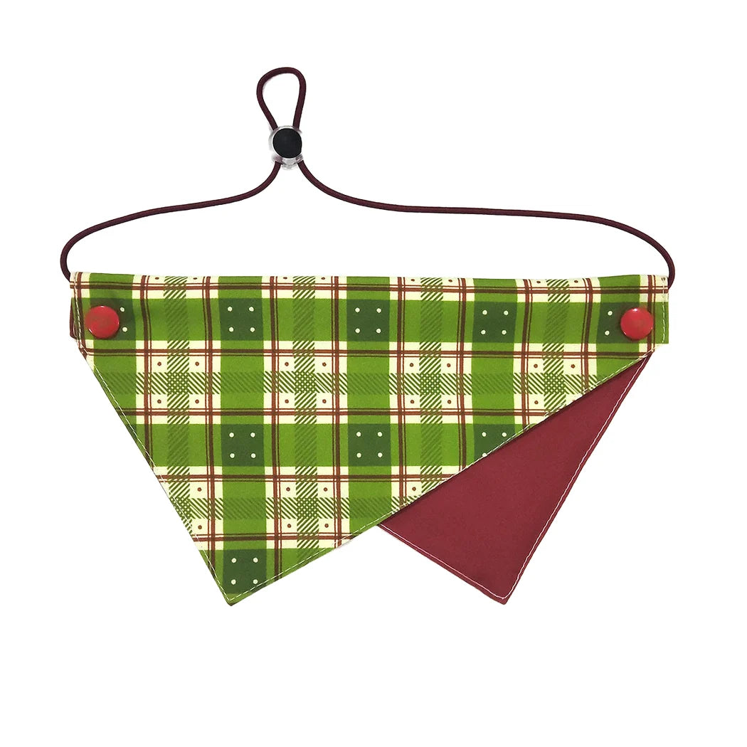 Mokka - Patterned Double-Triangle Bib Pet Neckwear