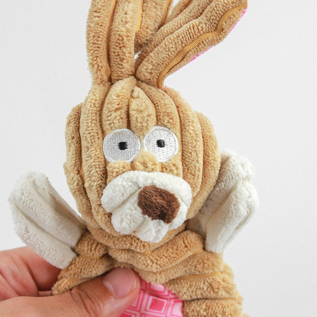 Petkin - Crinkle Animal Plush Dog Toy