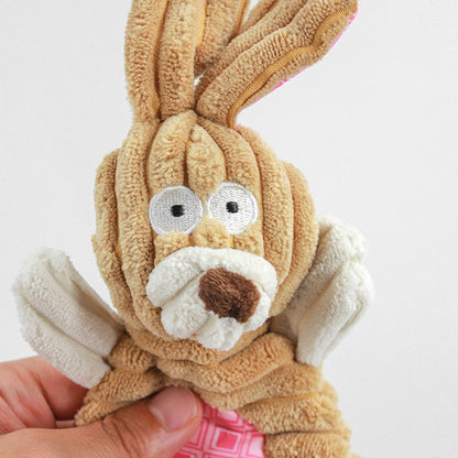 Petkin - Crinkle Animal Plush Dog Toy