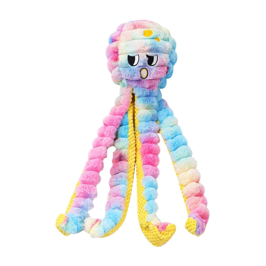 Petkin - Plush Octopus Dog Toy