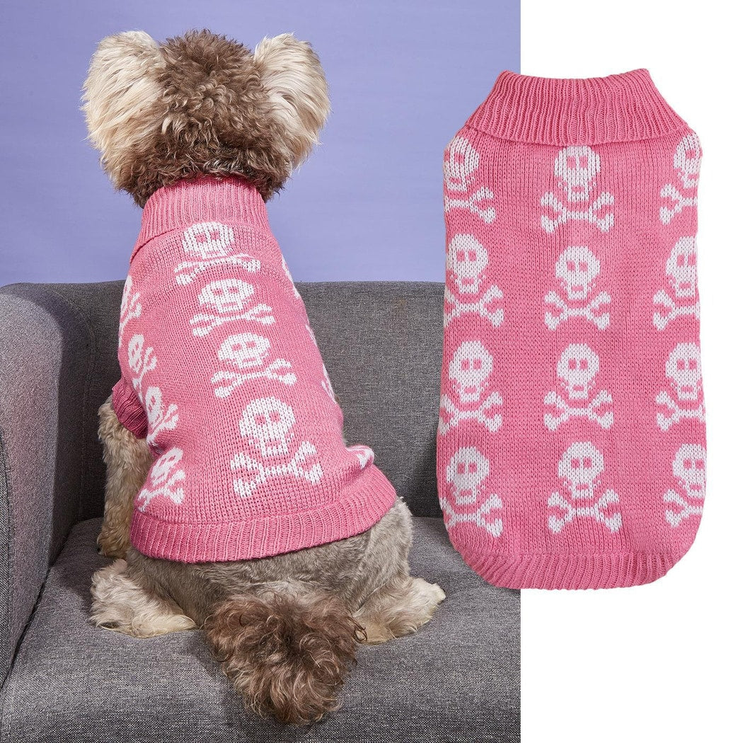 Halloweek - Halloween Skull Graphic Dog Sweater