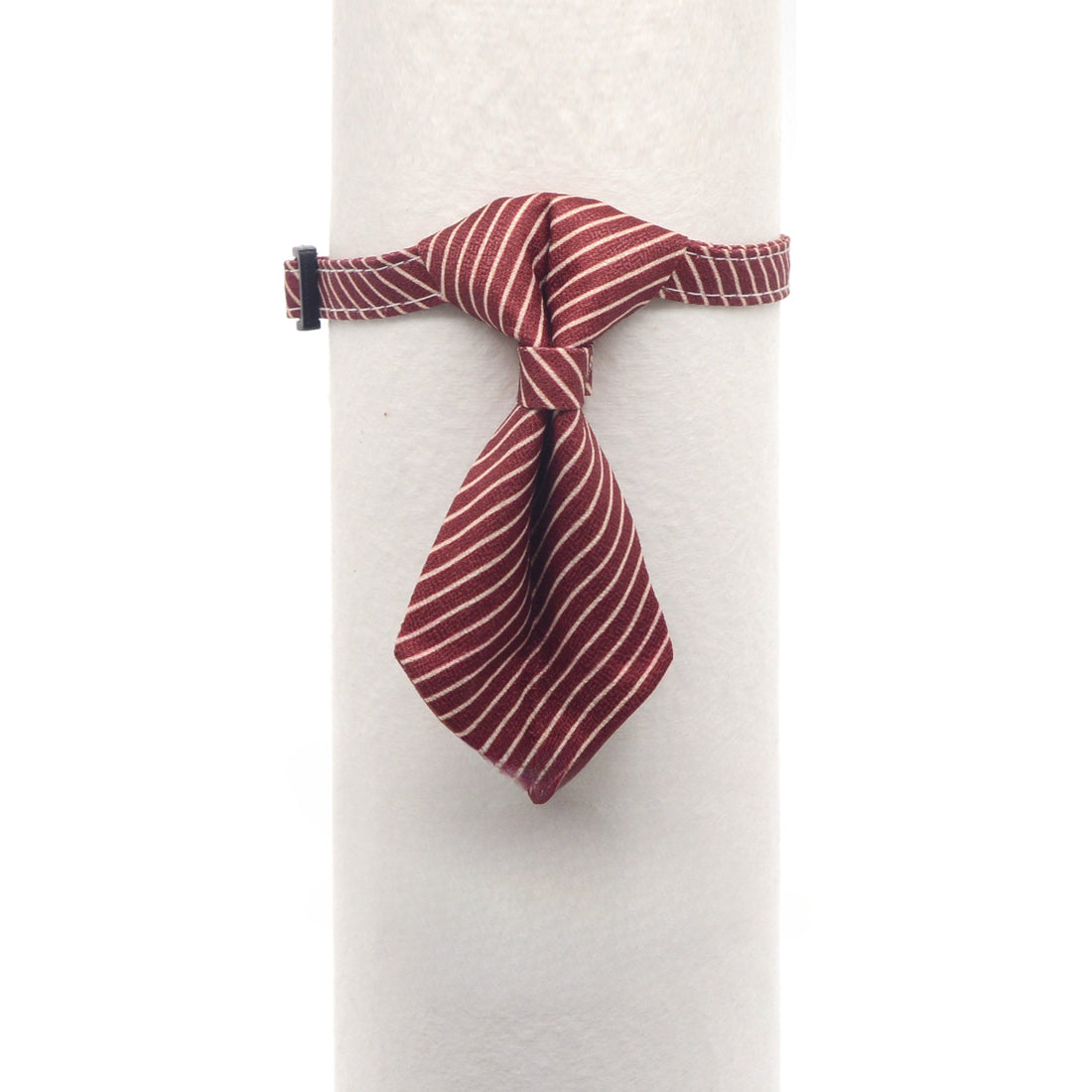 Mokka Smart Tie Breakaway Collar worn on a dog, highlighting fit and style