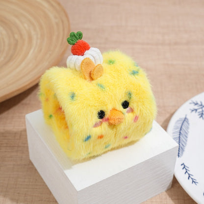 Petkin soft cube dog toy displayed on white background showing all sides