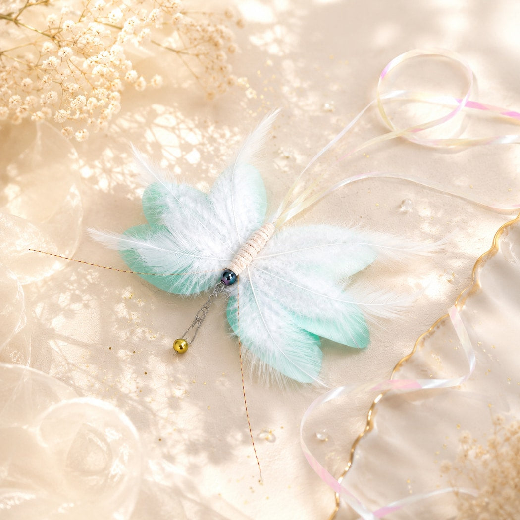 Moo - Butterfly Bell Cat Toy Replacement Head