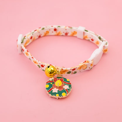 Christmoo - Holiday Pendant Adjustable Cat Collar
