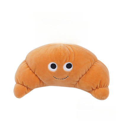 Petkin - Plush Food Dog Toys – Funny & Squeaky Snack Shapes