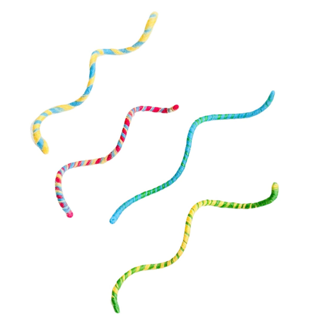 Moo - Colorful Worm Cat Toy