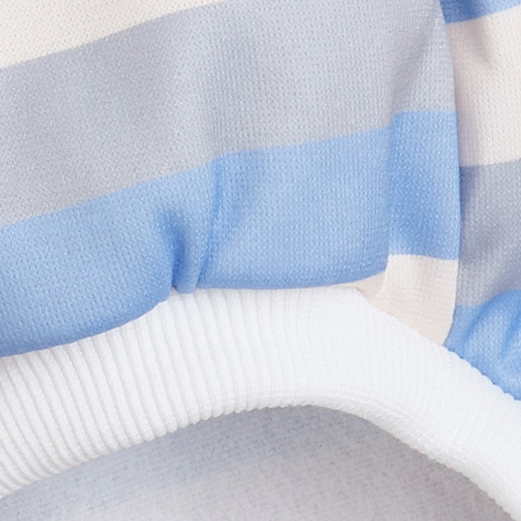 Ozzie - Rounded Hem Striped Pet T-Shirt