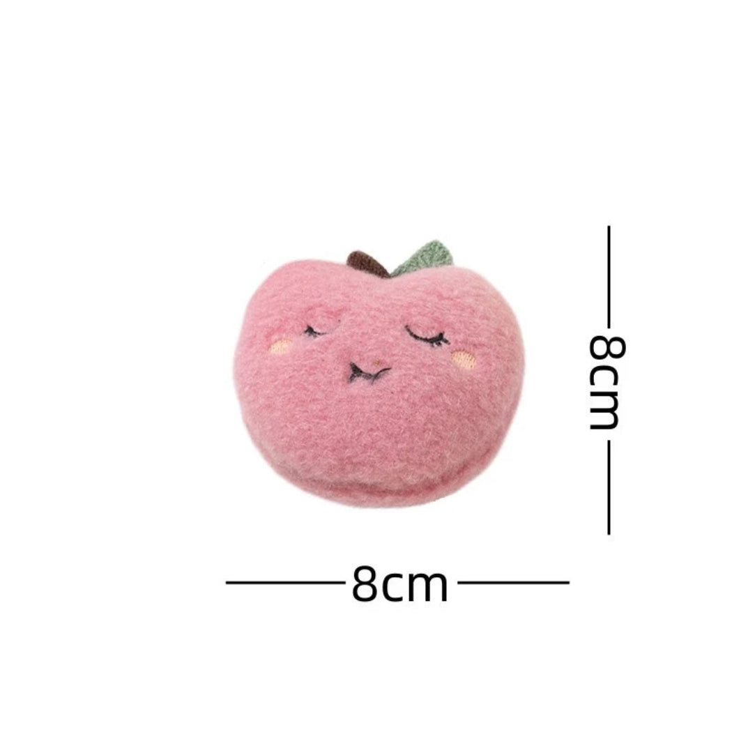 Moo - Fuzzy Fruit Shape Cat Toy