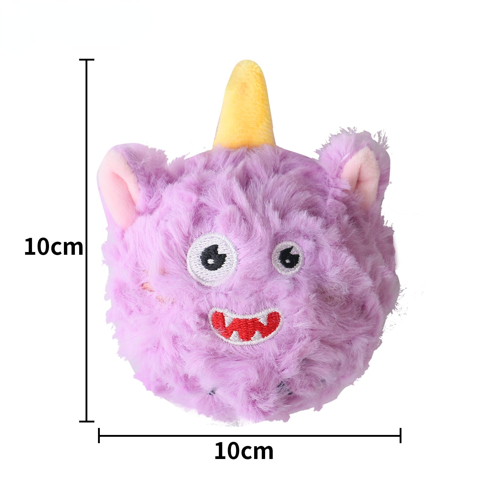 Size chart of the Petkin Manster Doy Plush Toy