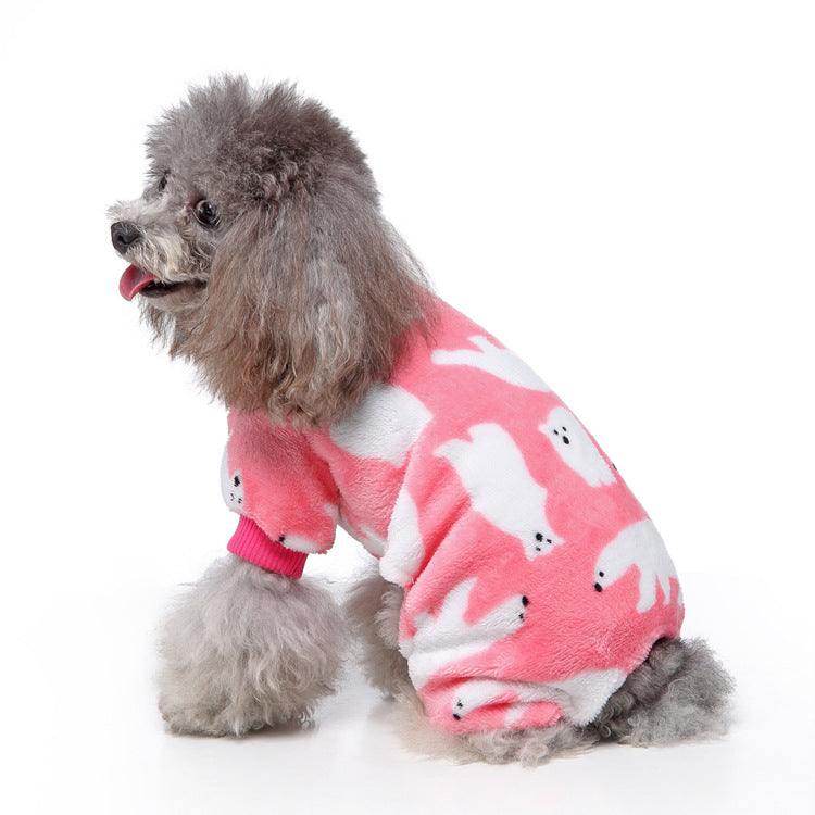 Adorable dog posing in Ozzie Bear Design Dog Pajamas