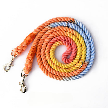 Loofie hands-free dog leash strap with clip and buckle
