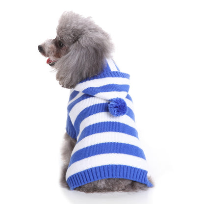 Ozzie soft dog pajamas and hat on dog with head turned