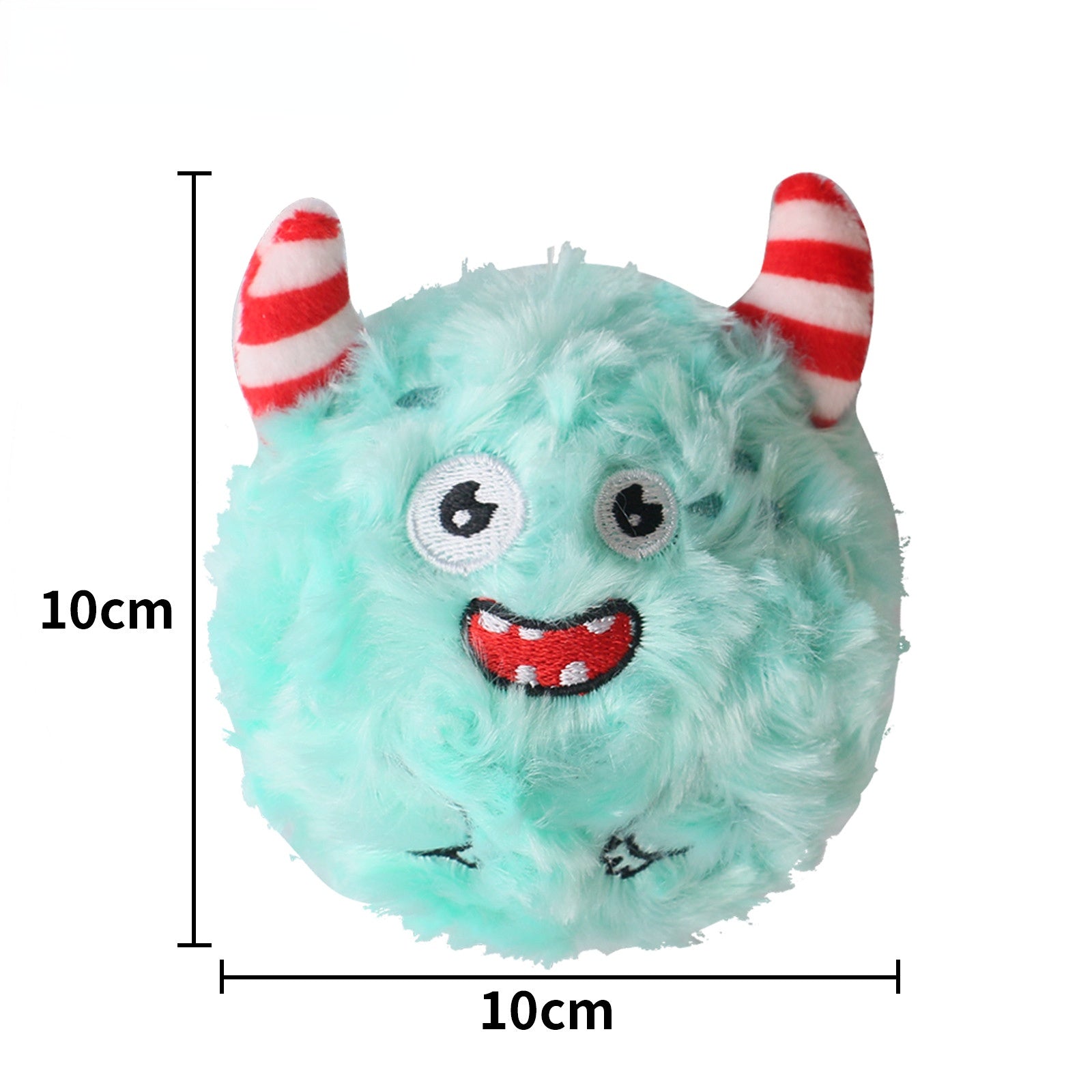 Visual representation of the dimensions for Petkin Toy