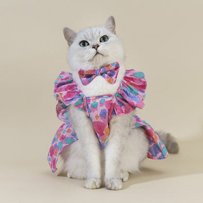 Ozzie - Pet Dress with Bow
