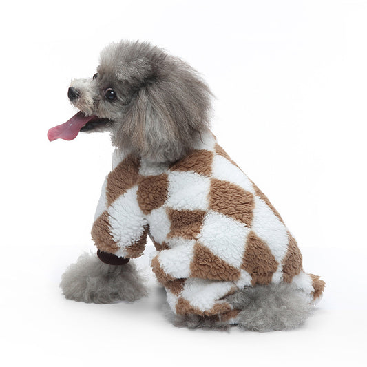 Ozzie - Soft Dog Pajamas for Winter