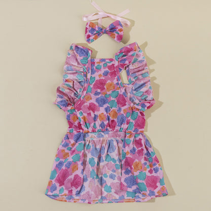 Ozzie - Pet Dress with Bow