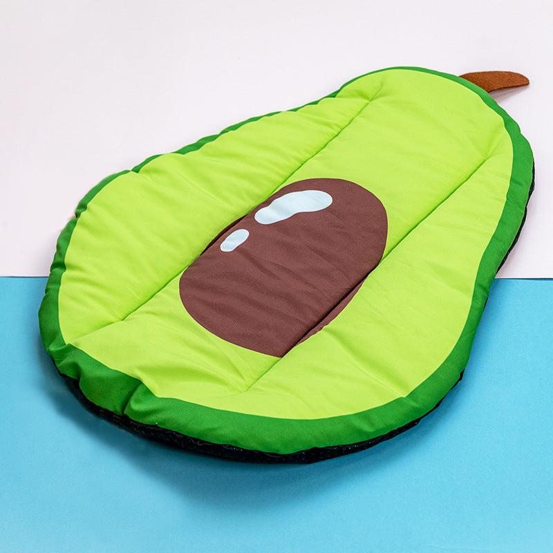 Feli Avocado Warm-Weather Cat Bed with cute design