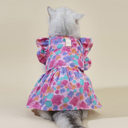 Ozzie - Pet Dress with Bow