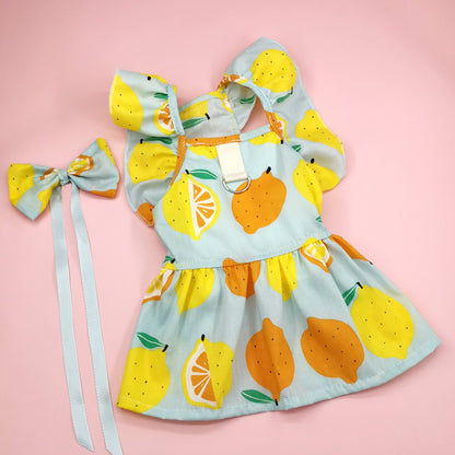Ozzie - Pet Dress with Bow