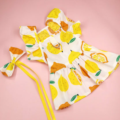 Ozzie - Pet Dress with Bow