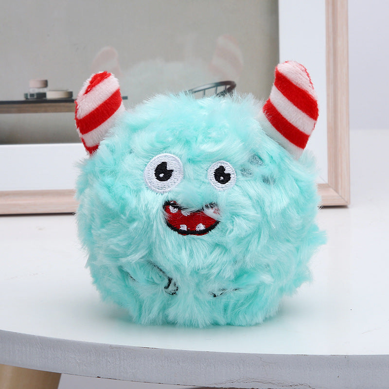 Easy-to-display retail packaging of Petkin Manster Doy Plush Toy