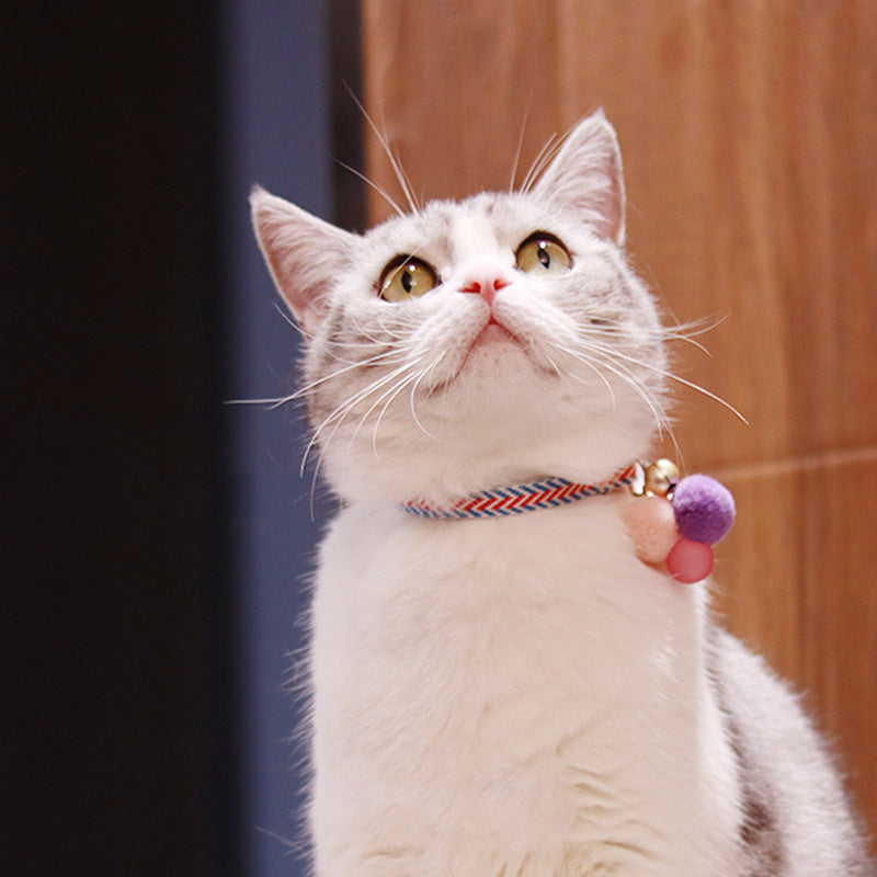 Mokka - Adjustable Cat Collar with Bell - Cheerhunting