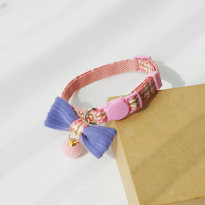 Detailed shot of Mokka adjustable collar with British style on neutral background
