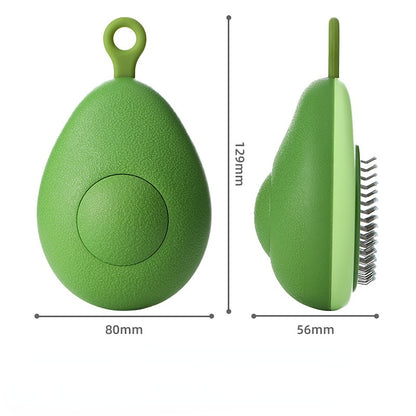 size of Ruffle Avocado Cat Comb