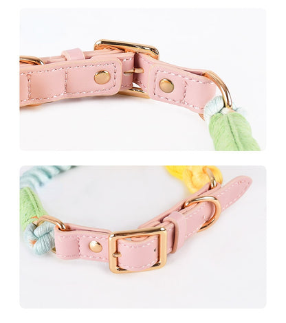 soft elastic handle on Loofie leash for easy to wear grip