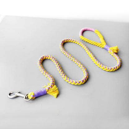 Assorted Loofie colorful dog leashes displayed in various colors